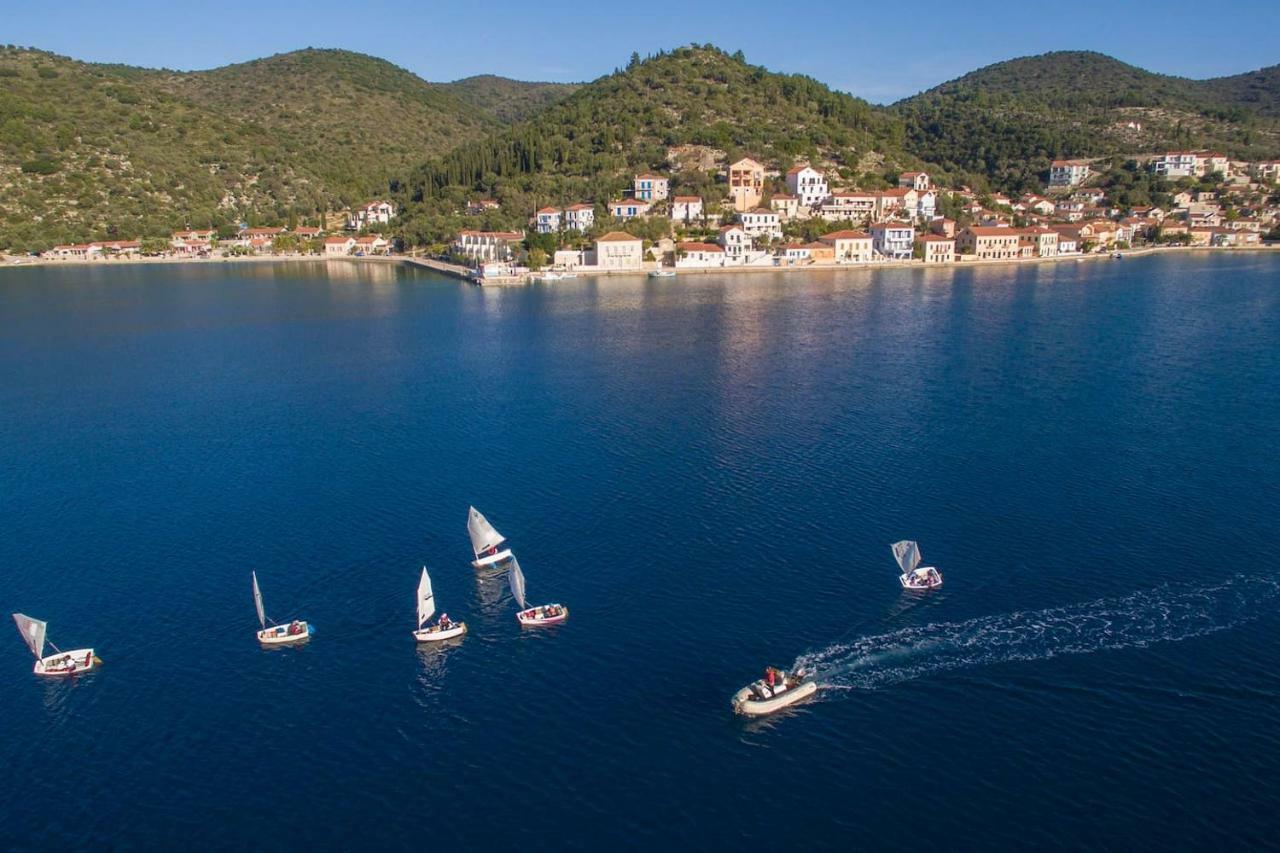 Cavos Seaside House Villa Vathy  Bagian luar foto