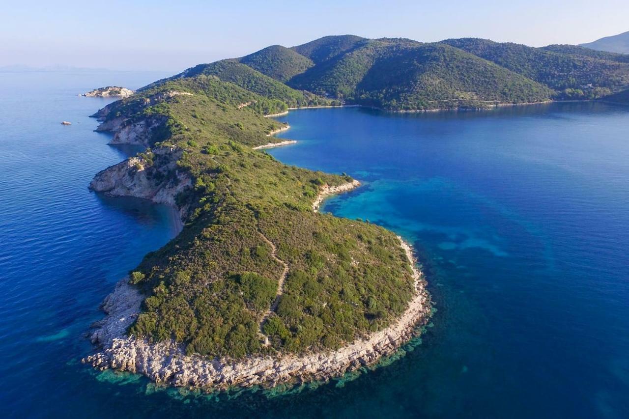 Cavos Seaside House Villa Vathy  Bagian luar foto